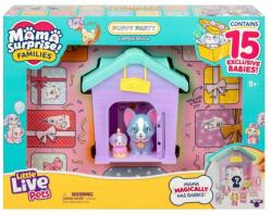 Moose Set de joacă Little Live Pets - Mama Surprise Families, petrecere canină (26702) Figurina