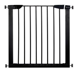 SPRINGOS Poarta de siguranta Safety Gate pentru scari, ajustabila 103-110 cm, din otel, neagra (SPRI-SG0002C)