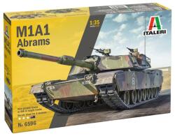 Italeri Model asamblabil Italeri Militari: Tancuri - Tanc principal de luptă american M1A1 Abrams (ITA6596)