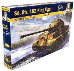 Italeri Model de asamblat Italeri Militar: Tancuri - Tanc german Sd. Kfz. 182 King Tiger (ITA7004)