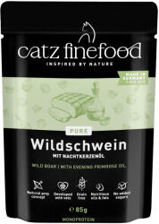 Catz Finefood 24x85g catz finefood Pure vaddisznó tasakos nedves macskatáp