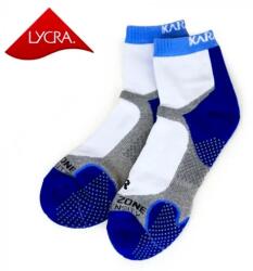 Karakal Șosete Socks X4 Men Ankle White/Navy-41-47