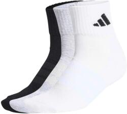 adidas Șosete Cushied Sportswear Ankle Socks 3 Pair Pack Medium Grey Heather/White/Black L