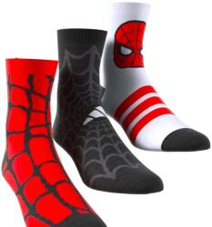 adidas Șosete pentru copii Marvel Kids Spiderman Socks 3 Pack XS