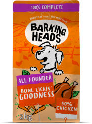 Barking Heads & Meowing Heads 2kg Barking Heads All Hounder Bowl Lickin' csirke száraz kutyatáp