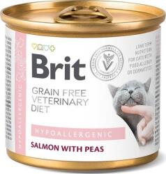 Brit Veterinary Diets Cat Hypoallergenic konzerv macskáknak (6 x 200 g) 1.2kg