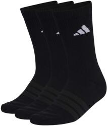 adidas Șosete Cushied Sportswear Crew Socks 3 Pair Pack Black/Black/White XS
