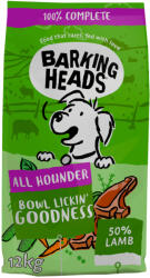 Barking Heads & Meowing Heads 12kg Barking Heads All Hounder Chop Lickin' bárány száraz kutyatáp
