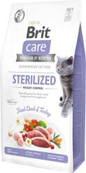 Brit Care Cat Sterilized Weight Control - Fresh Duck & Turkey (2 x 7 kg) 14kg