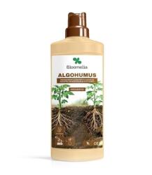 Bloomelia Biostimulator organic BLOOMELIA ALGOHUMUS - 1 Litru, Acizi humici, Fulvici, Alge marine si NPK (PR-104515)