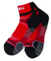 Karakal Șosete Socks Quad Density X4 Ankle Red/Black-41-47