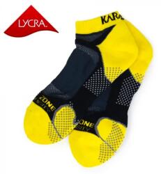 Karakal Șosete Socks X4 Men Trainer Yellow Black-41-47