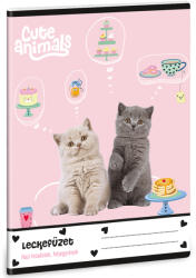 Ars Una Ars Una: Cute animals-tea party cicás leckefüzet 38 lapos A/5 (50845323)