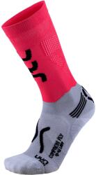 UYN Șosete Fly Run Red/Grey 35-36, roz