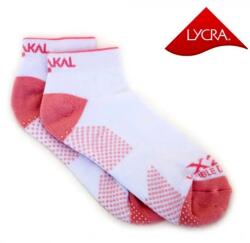 Karakal Șosete Socks X2+ Female Trainer White/Pink-36-41