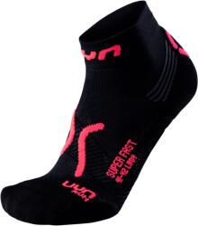 UYN Șosete Run Super Fast Socks 35-36, negru și roz