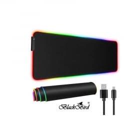 BlackBird MZ-RGB NightHalo Gamer egérpad 90x40cm (BH1830) (BH1830)