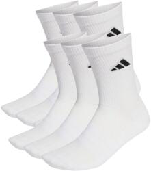 adidas Șosete Cushied Crew Socks 6 Pair Pack White/White/Black XL