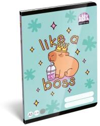 ICO Lollipop Capybara: Тетрадка на редове A5 - от 4. клас (7500170000)