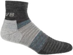 Inov8 Șosete Inov8 Merino Mid Sock Grey/Melange XL