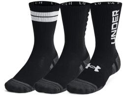 Under Armour Șosete Perf Tech Nov 3pk Crew Black/Black/White M