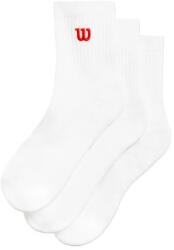 Wilson Șosete Quarter Top Sock 3 Pack Bright White S