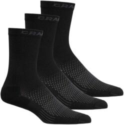 Craft Șosete Active Core Dry High 3- Black EUR 43-45