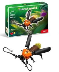 QBI QBI, Insecte, Licurici, cuburi de constructie, 156 de piese