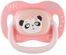 Canpol babies Canpol babies, Exotic Animals, Panda, suzeta din silicon, simetrica, 0-6m