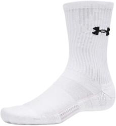 Under Armour Șosete Performance Cott 3p Crw White/White/Ultimate Black M