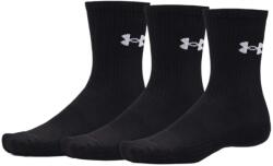 Under Armour Șosete Performance Cott 3p Crw Ultimate Black/Ultimate Black/White M
