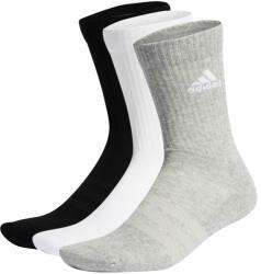 adidas Șosete Cushied Crew Socks 3 Pairs Grey/White/Black XL