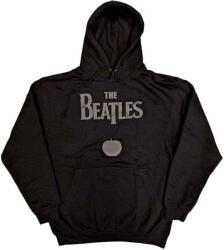 The Beatles Drop T Logo & Apple (Hi-Build) Black L Pulóver (BEATHD481MB03)