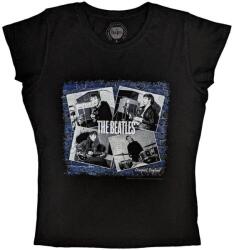 The Beatles At The Cavern (Back Print) Black L Női Ing (BEATTEE25LB03)