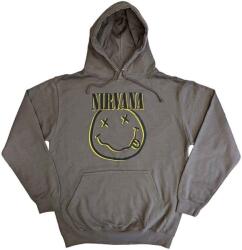 Nirvana Inverse Happy Face Charcoal Grey L Pulóver (NIRVHD13MC03)