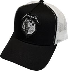 Metallica Justice Mono Шапка с козирка Black & White UNI (<![CDATA[METMBCAP15BW]]>)