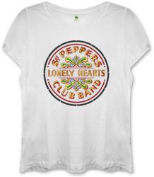 The Beatles Sgt Pepper (Fitted) White S Női Ing (BTTRTS01LW01)