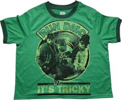 Run DMC It's Tricky Record Vintage Green M Дамски Риза (RDMCCT26LGR02)