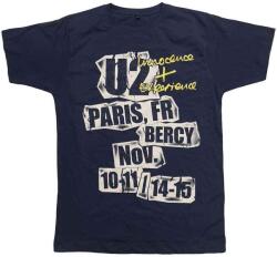 U2 I+E Paris Event 2015 (Ex-Tour) Light Navy Blue XL Риза (<![CDATA[U2TOURTS08MLN04]]>)