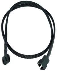 Phobya Cablu prelungitor Phobya 4-pini PWM, 60cm, Black, 81092