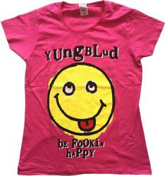 Yungblud Raver Smile (Back Print) Pink S Női Ing (YBTS02LP01)