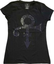 Prince Purple Symbol (Embellished) Black L Női Ing (PRINTS43LB03)