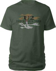U2 Joshua Tree Logo 2017 (Back Print & Ex-Tour) Green L Риза (<![CDATA[U2TOURTS09MGR03]]>)