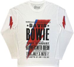 David Bowie Hammersmith Odeon (Sleeve Print) White L Риза (BOWLST28MW03)