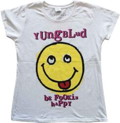 Yungblud Raver Smile (Back Print) White L Női Ing (YBTS02LW03)