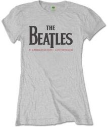 The Beatles Candlestick Park (Back Print) Grey S Női Ing (BEATTEE375LG01)