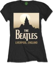 The Beatles Liverpool, England Black S Női Ing (BEATTEE171LB01)