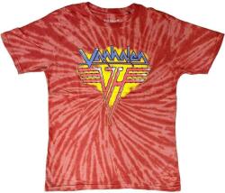 Van Halen Jagged Logo (Wash Collection) Red XL Ing (VHTS13MDD04)