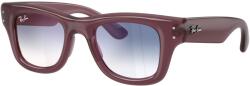 Ray-Ban RJ9240S 7229U0 Transparent Violet Clear Gradient Blue Mirror Red gyermek napszemüveg (RJ9240S 7229U0)