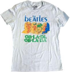 The Beatles Vintage Ob La Di (Back Print) Pale Blue L Női Ing (BEATTEE01LPB03)